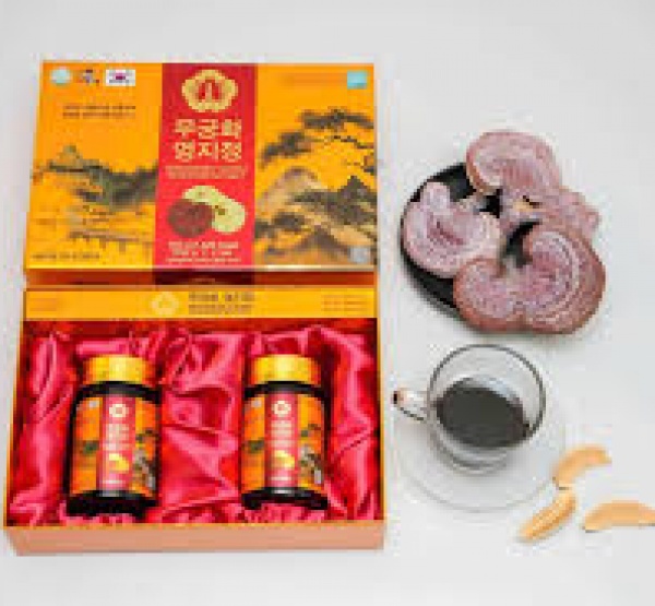 Cao Linh Chi Hàn Quốc Mugunghwa Premium Hộp 2 Lọ x 250g Chính Hãng